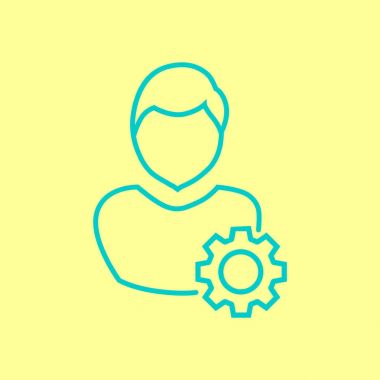 adam, kuruluş logosu