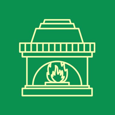 şömine basit simgesi