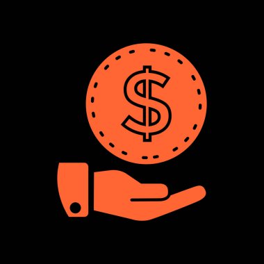 Elindeki dolar işareti 