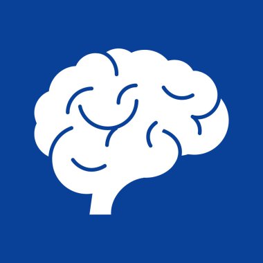 beyin simgesi, illüstrasyon 