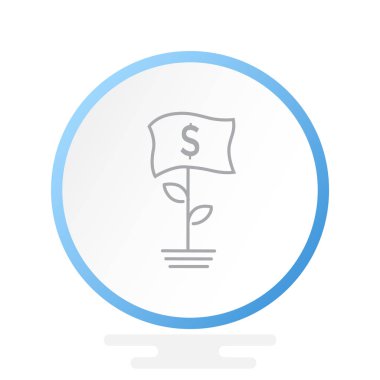 Para ağaç simgesiyle