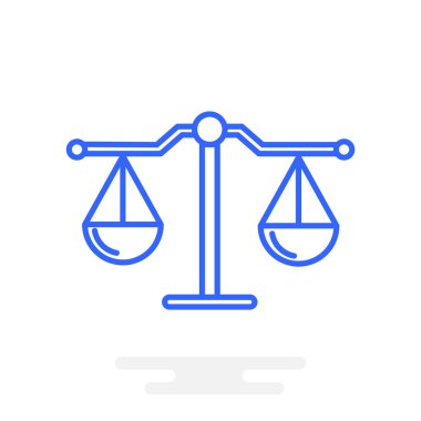 Adalet simgesinin ölçekler