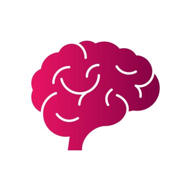 beyin simgesi, illüstrasyon 