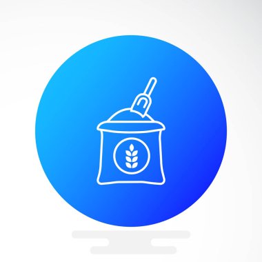 Buğday çanta simgesi