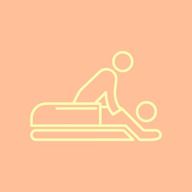 Masaj satırı simgesi