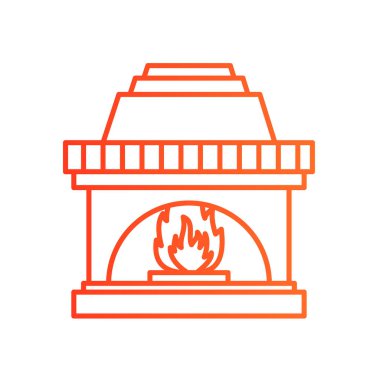 şömine basit simgesi