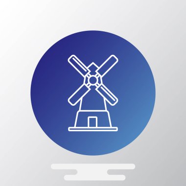 Rüzgar Türbini bina simgesini