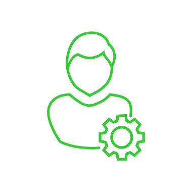 adam, kuruluş logosu