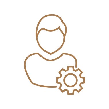 adam, kuruluş logosu