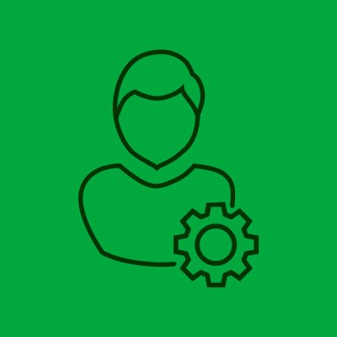 adam, kuruluş logosu