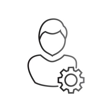 adam, kuruluş logosu