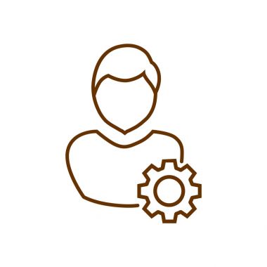 adam, kuruluş logosu