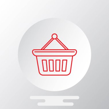 Alışveriş sepeti simgesi