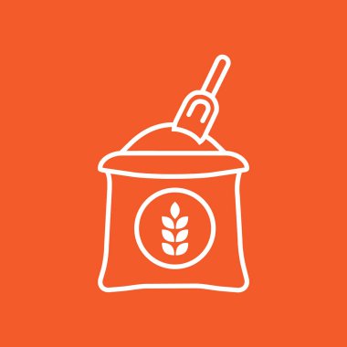 Buğday çanta simgesi