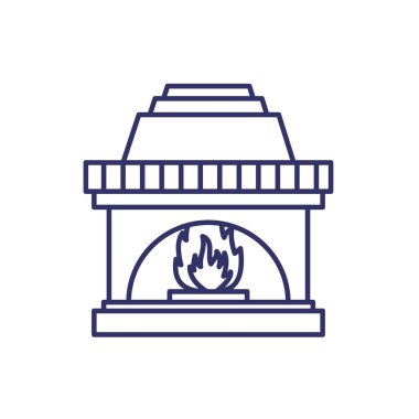 şömine basit simgesi