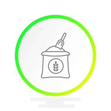 Buğday çanta simgesi