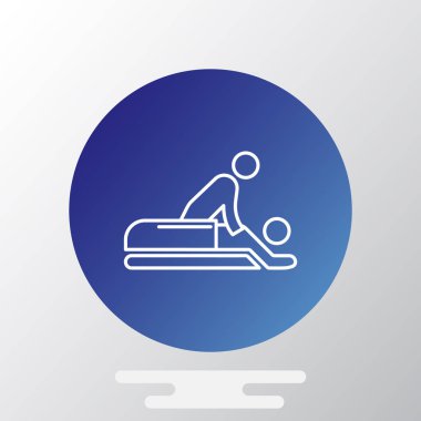 Masaj satırı simgesi