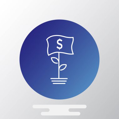 Para ağaç simgesiyle