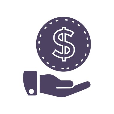 Elindeki dolar işareti 