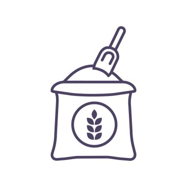 Buğday çanta simgesi