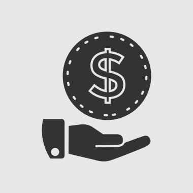 Elindeki dolar işareti 