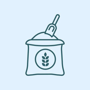 Buğday çanta simgesi