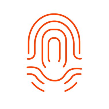 fingerprinnt satırı simgesi