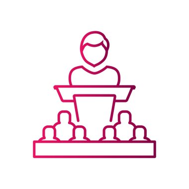 hoparlör satırı simgesi