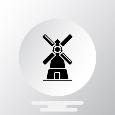 Rüzgar Türbini bina simgesini