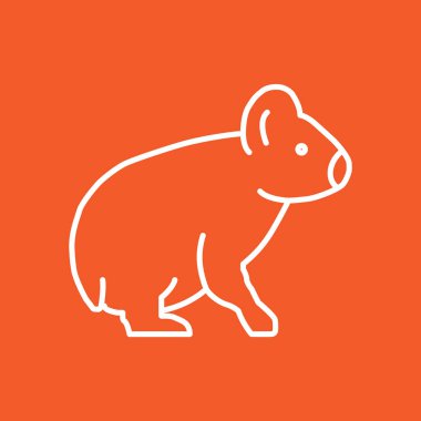 Basit hayvan simgesi