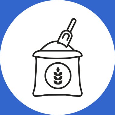 Buğday çanta simgesi