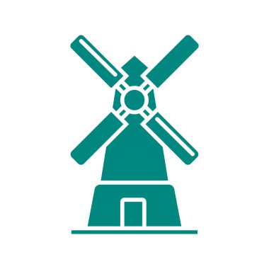 Rüzgar Türbini bina simgesini