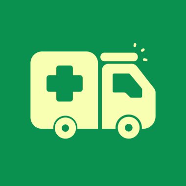 Ambulans otomatik simgesi