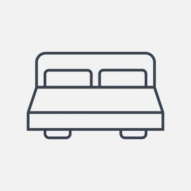 Çift Kişilik Yatak simgesi