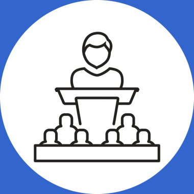 hoparlör satırı simgesi