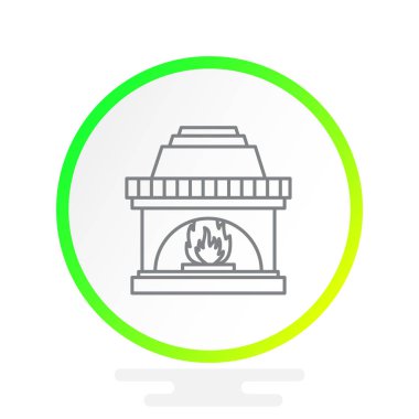 şömine basit simgesi