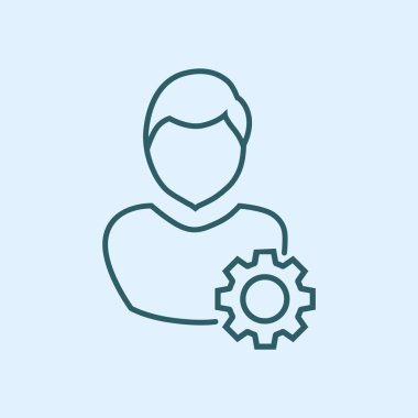 adam, kuruluş logosu