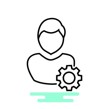 adam, kuruluş logosu