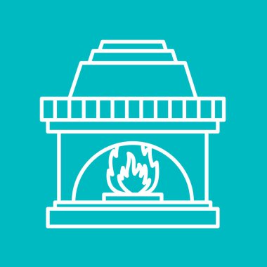 şömine basit simgesi