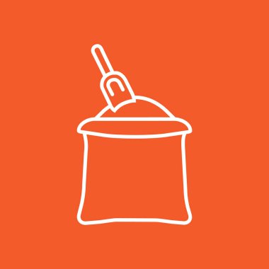 çuval satırı simgesi