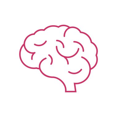 beyin simgesi, illüstrasyon 