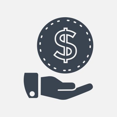 Elindeki dolar işareti 