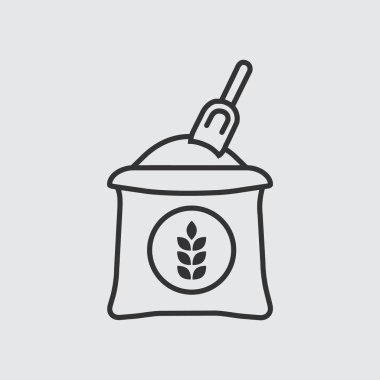 Buğday çanta simgesi