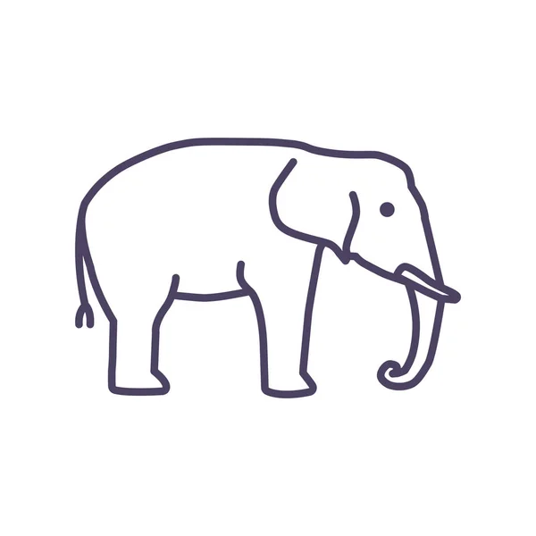 大象的 web 图标 — 图库矢量图片