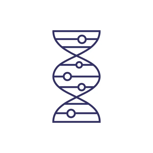 Ikona molekuly DNA — Stockový vektor