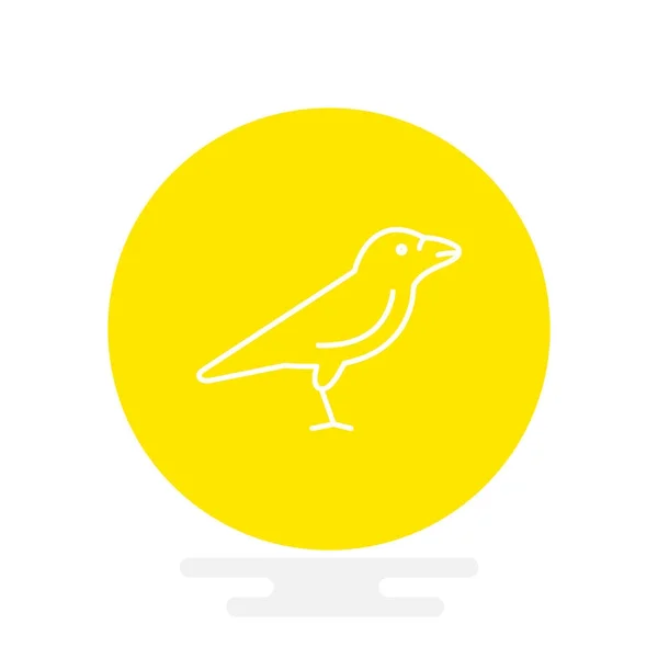 Icono animal simple — Vector de stock