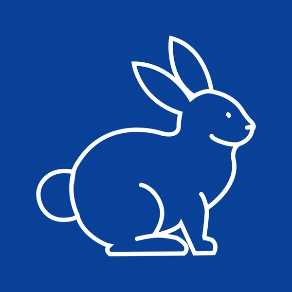 Иконка Rabbit web — стоковый вектор