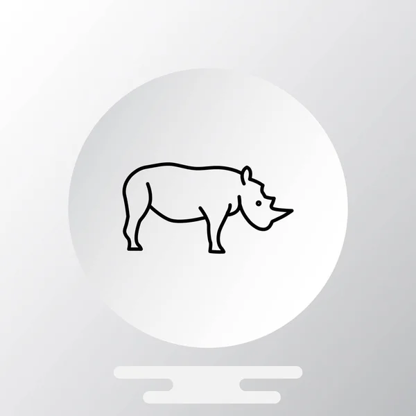 Proste ikona zwierząt — Wektor stockowy