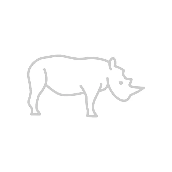 Enkel djur ikon — Stock vektor