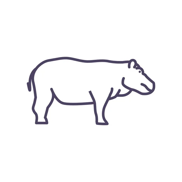 Ref-hippo — стоковый вектор